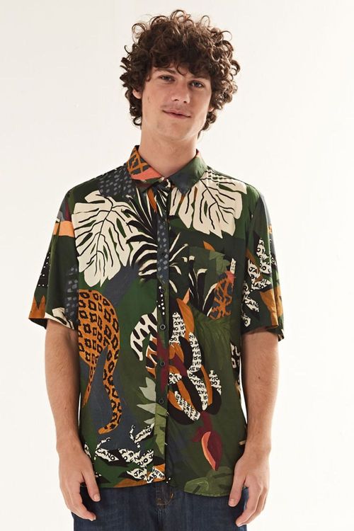 Camisa Bosque Tropical Farm - G