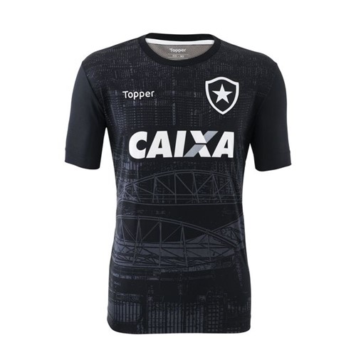 Camisa Botafogo Aquecimento Infantil 2018/19 10 Anos