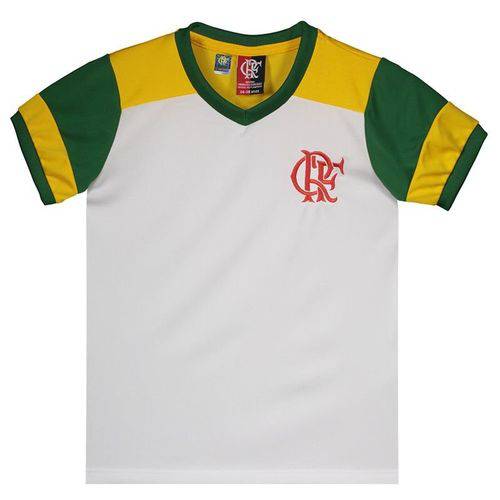 Camisa Brasil Flamengo Retrô Infantil
