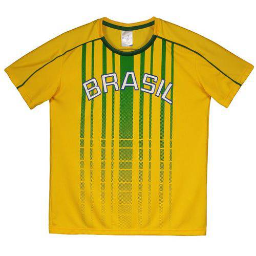 Camisa Brasil Juruá Infantil Amarela