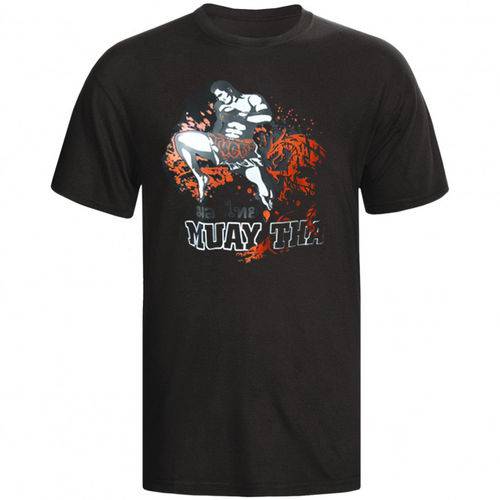 Camisa/Camiseta - Muay Thai Jumping Knee - Toriuk