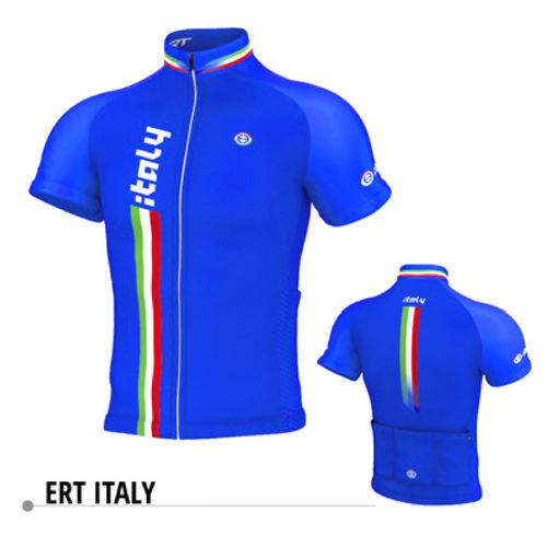 Camisa Ciclismo Ert Italy Nova Tour Ziper Full