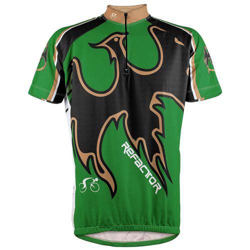 Camisa Ciclista Fênix Verde - Refactor