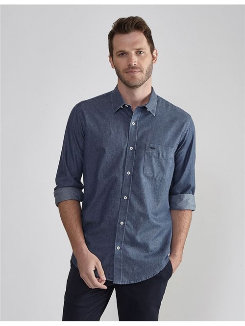 Camisa Classic Fit Jeans Stein