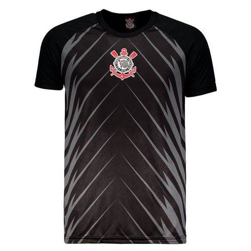 Camisa Corinthians Cross Preta - Spr - Spr