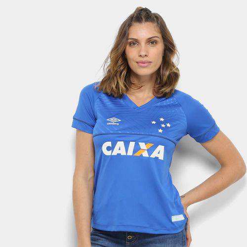 Camisa Cruzeiro I 18/19 S/n° C/ Patrocínio - Torcedor Umbro Feminina