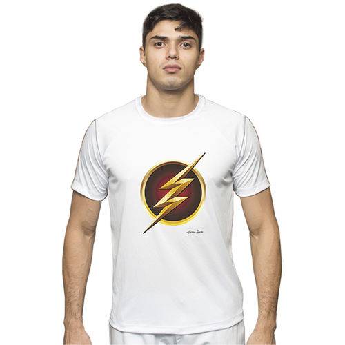 Camisa de Algodão Flash Masculino