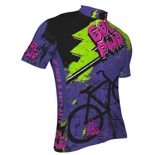 Camisa de Ciclismo Feminina Ert Advanced Girl Power
