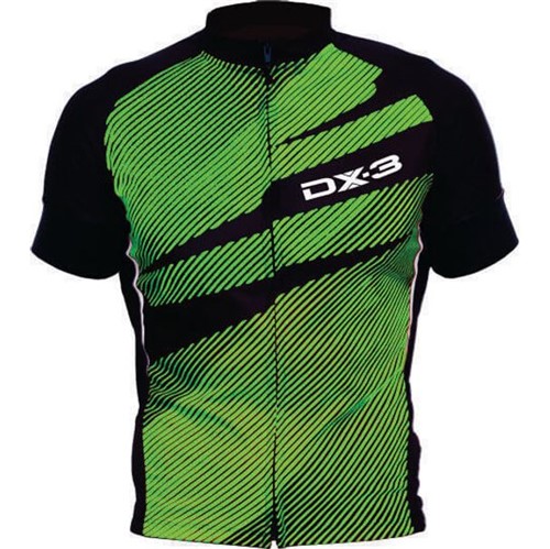 Camisa de Ciclismo Montop DX3 - Masculina - Preto / Amarelo Flúor