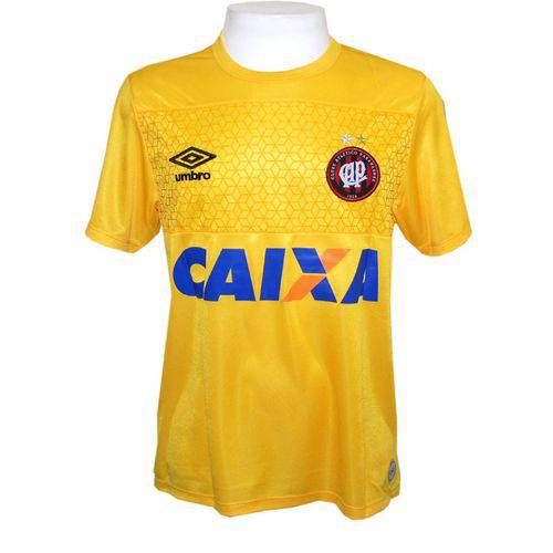Camisa de Goleiro Atlético Pr 14/2015 Umbro Amarel