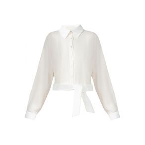 Camisa Elke Porcelana/Off White - 36