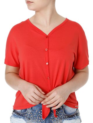 Camisa Feminina Autentique Vermelho