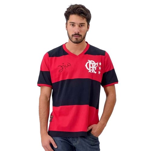 Camisa Fla Libertadores Zico P