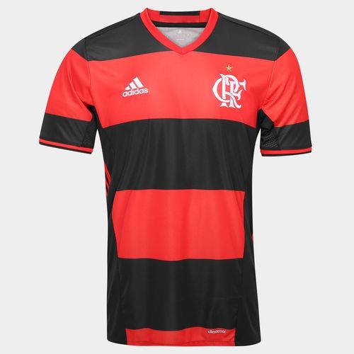 Camisa Flamengo Adidas I Rubro-Negra 2016 2017 Torcedor - 2GG