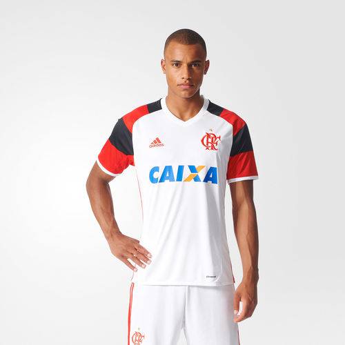 Camisa Flamengo Adidas II Branca 2016 2017