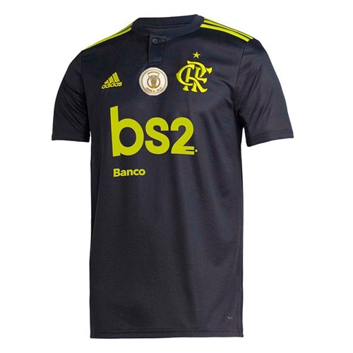 Camisa Flamengo BS2 Jogo 3 Adidas 2019 - PATCH BRASILEIRÃO 19 P