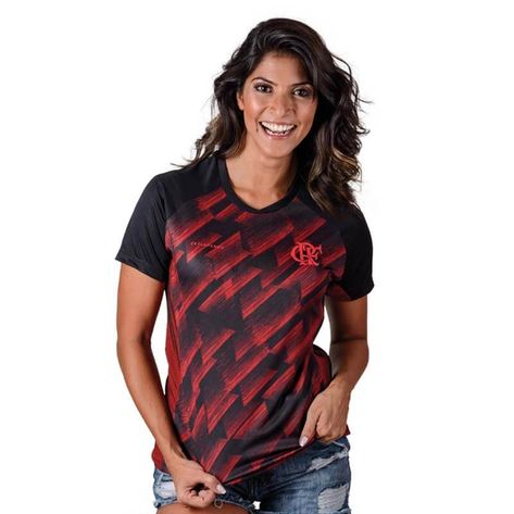 Camisa Flamengo Feminina Upper Braziline G