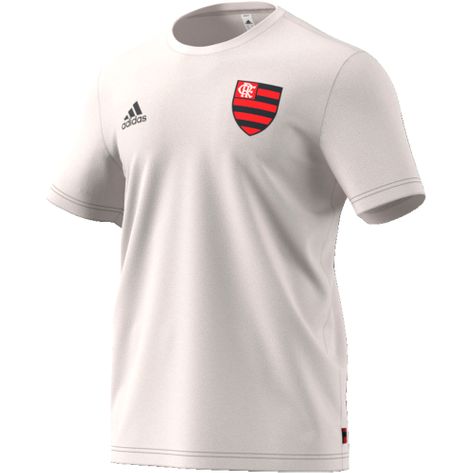 Camisa Flamengo Gráfica Off White Adidas 2019 GG