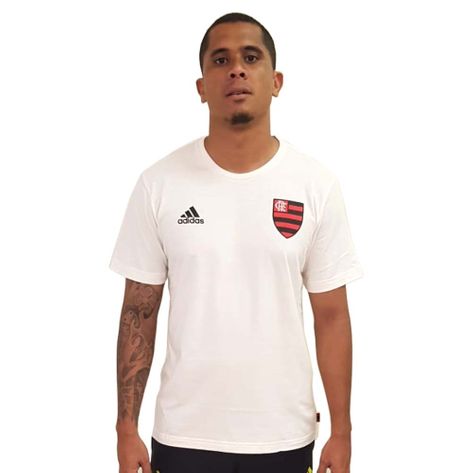 Camisa Flamengo Gráfica Off White Adidas 2019 P