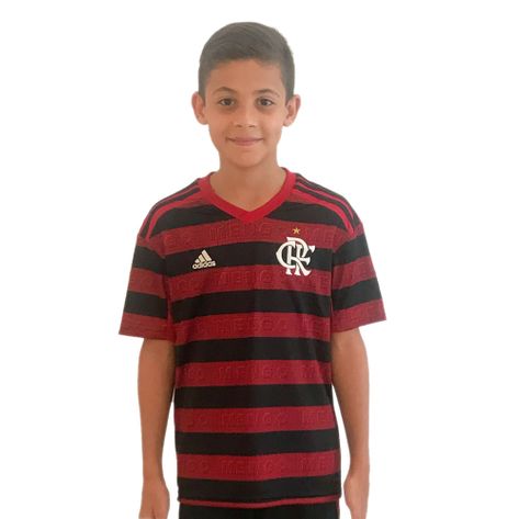 Camisa Flamengo Infantil Jogo 1 Adidas 2019 13-14 Anos
