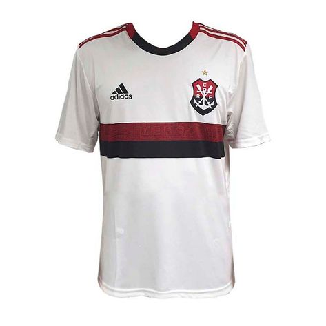 Camisa Flamengo Infantil Jogo 2 Adidas 2019 11-12 Anos