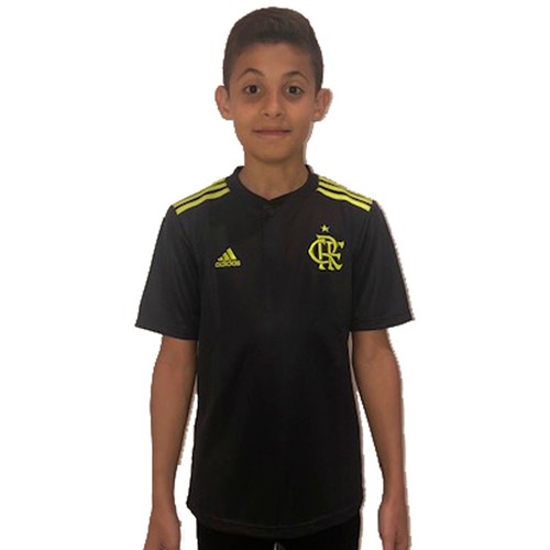 Camisa Flamengo Infantil Jogo 3 Adidas 2019 7-8