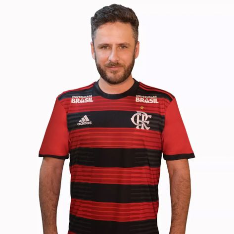 Camisa Flamengo Jogo 1 Patrocínios (Universidade) Adidas 2018 P