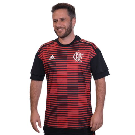 Camisa Flamengo Pré-Jogo Adidas 2018 M