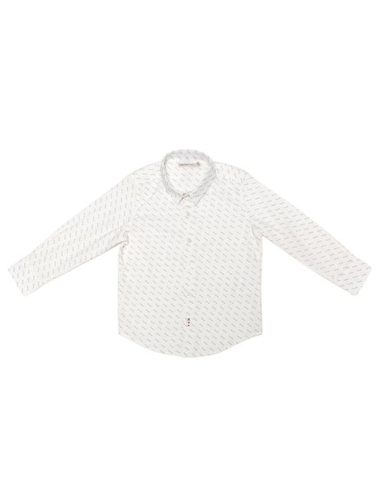 Camisa Infantil Calvin Klein Jeans Calvin All Over Branco - 10