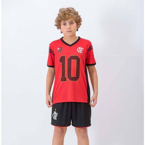 Camisa Infantil Flamengo Fox Braziline