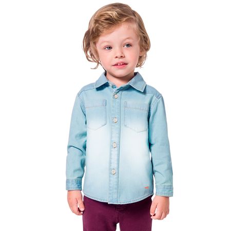 Camisa Infantil Masculina Milon Jeans 10664.JEANS.1