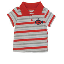 Camisa Infantil Polo Listrada - Menino | Doremi Bebê