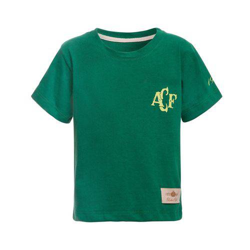 Camisa Infantil Retrô Gol Chapecoense Torcedor 1973 Verde