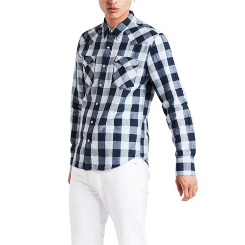 Camisa Jeans Levis Barstow Western - M