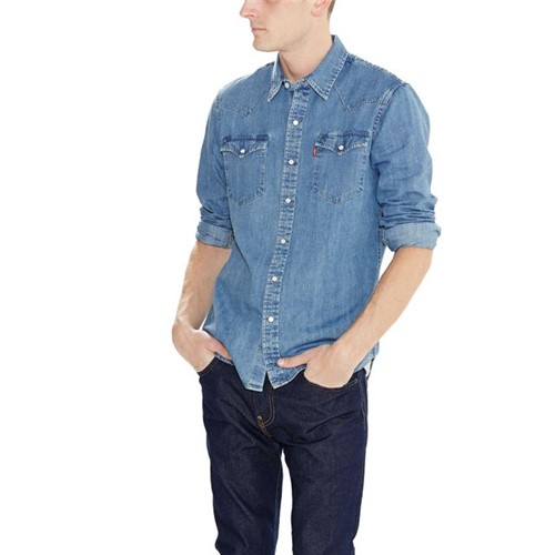 Camisa Jeans Levis Classic Western - S