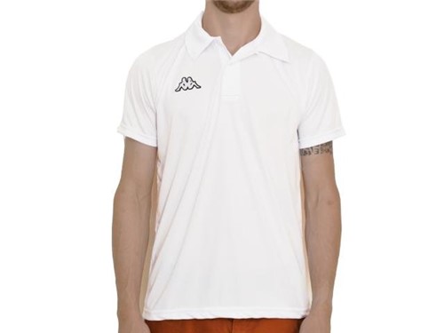 Camisa Kappa Polo Casual Sewill Branco