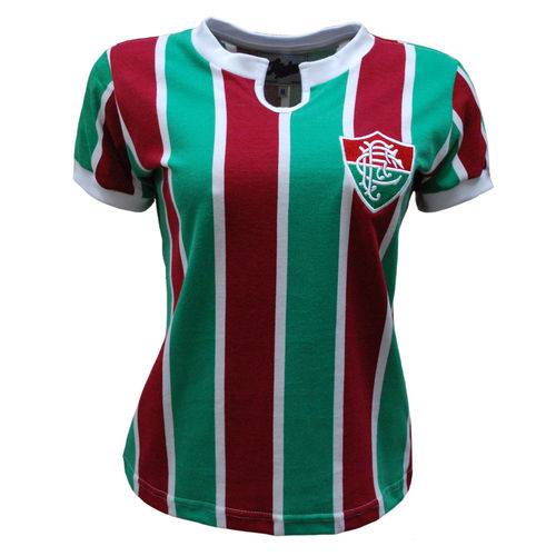 Camisa Liga Retrô Fluminense 1976 Feminino