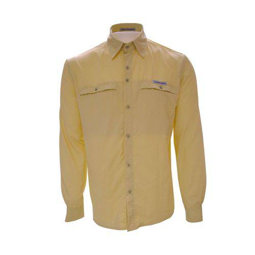 Camisa Masculina Trek Fish Amarela - Xg