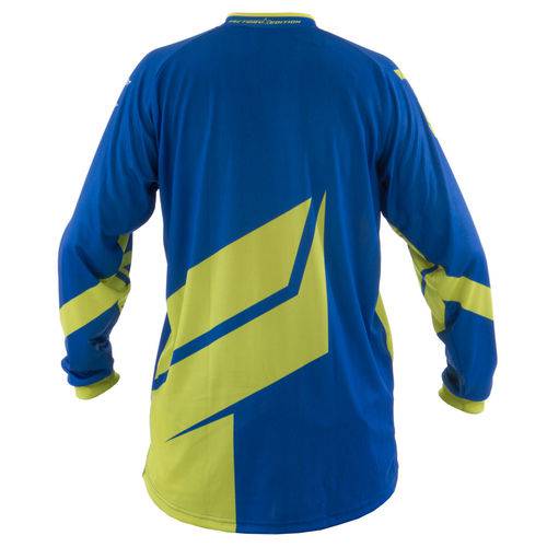 Camisa Motocross Trilha Infantil Pro Tork Factory Edition Azul/Amarelo