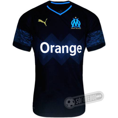 Camisa Olympique de Marseille (marselha) - Modelo Ii