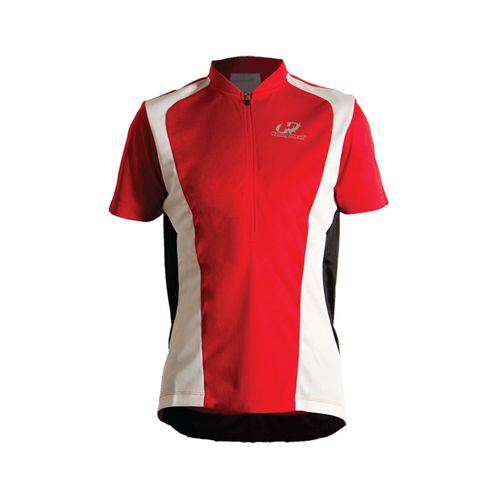 Camisa para Ciclismo Hammerhead Masculina Aero Elite Vermelho Branco Preto