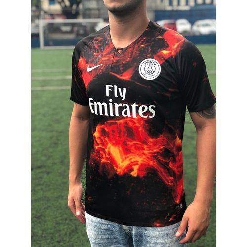 Camisa Paris Saint Germain Psg Edição Limitada Preto Original Torcedor 2019 Tamanho G Original