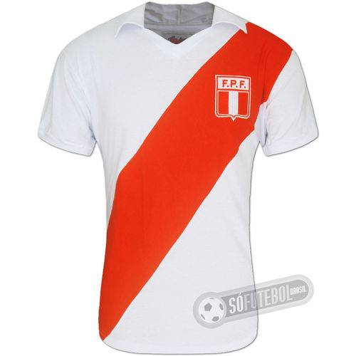 Camisa Peru 1970 - Modelo I
