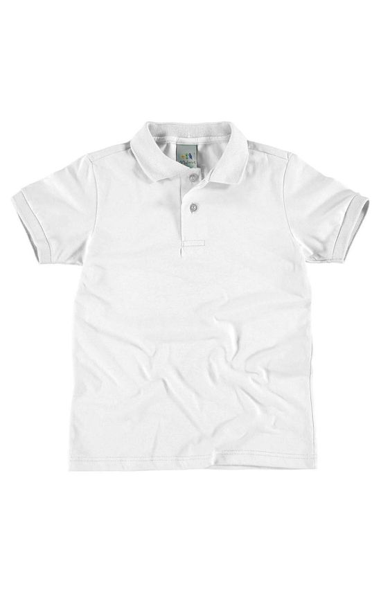 Camisa Polo Básica Branco - 6