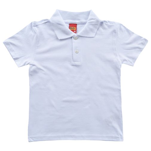 Camisa Polo Infantil - Branca - Kyly 3