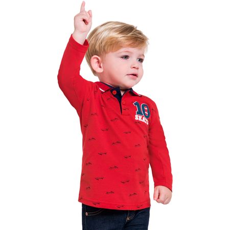 Camisa Polo Infantil Masculina Kyly Meia Malha 206933.0467.1