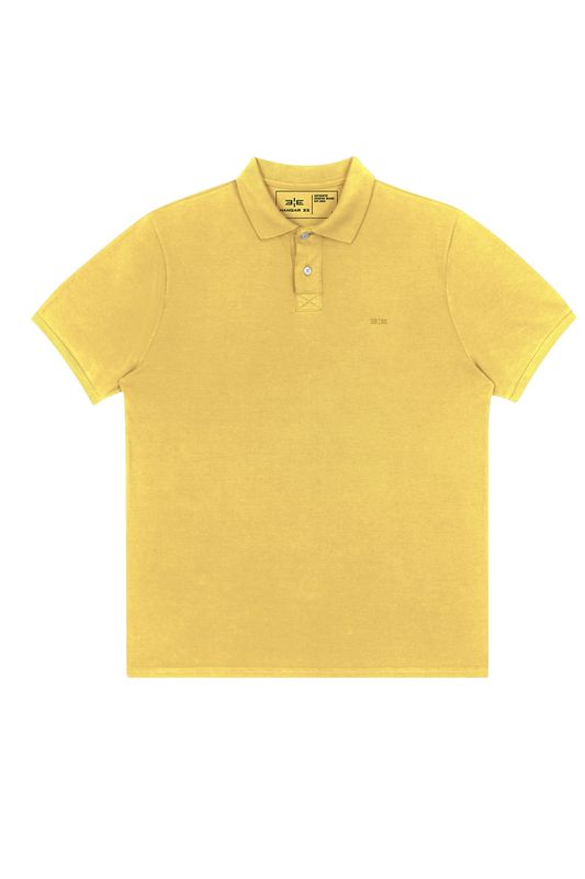 Camisa Polo M.Piquet Classico Amarelo Tam. P
