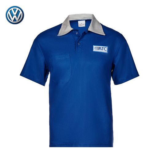 Camisa Polo Masculina ATC Azul Volkswagen - 17010001 Tamanho G