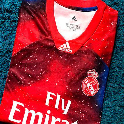 Camisa Real Madrid Edição Limitada Oficial Torcedor Vermelho 2018/19 Tamanho G Original
