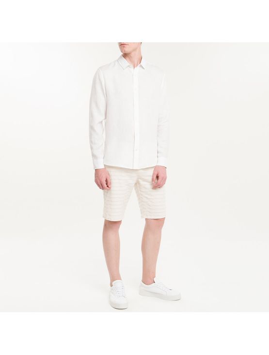 Camisa Regular Cannes Linen - Branco - 1